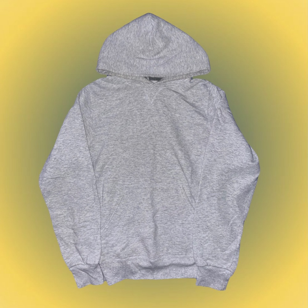 Ash grey Russell Athletic blank hoodie